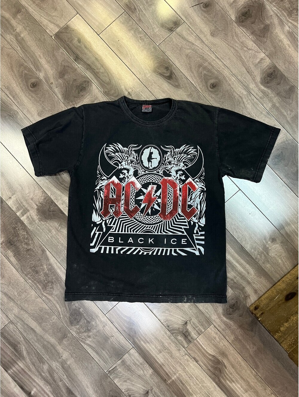 Vintage AC/DC "Black Ice" tour t-shirt